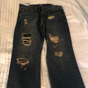 Levi slim straight 33x32